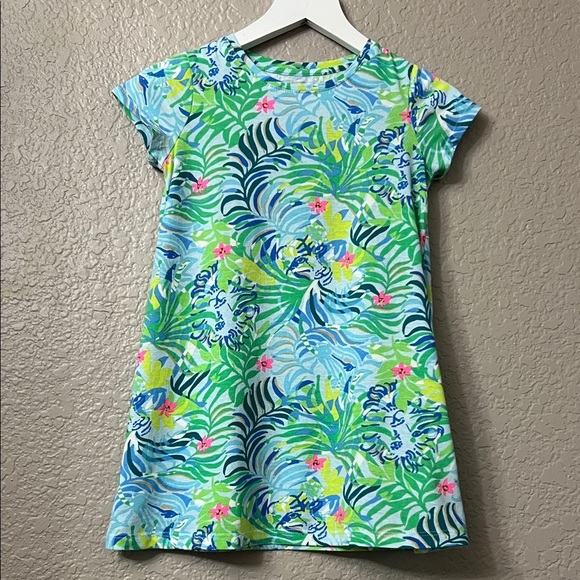 Lilly Pulitzer Other - Lilly Pulitzer Girls cotton dress.  Lion print Size small 4-5